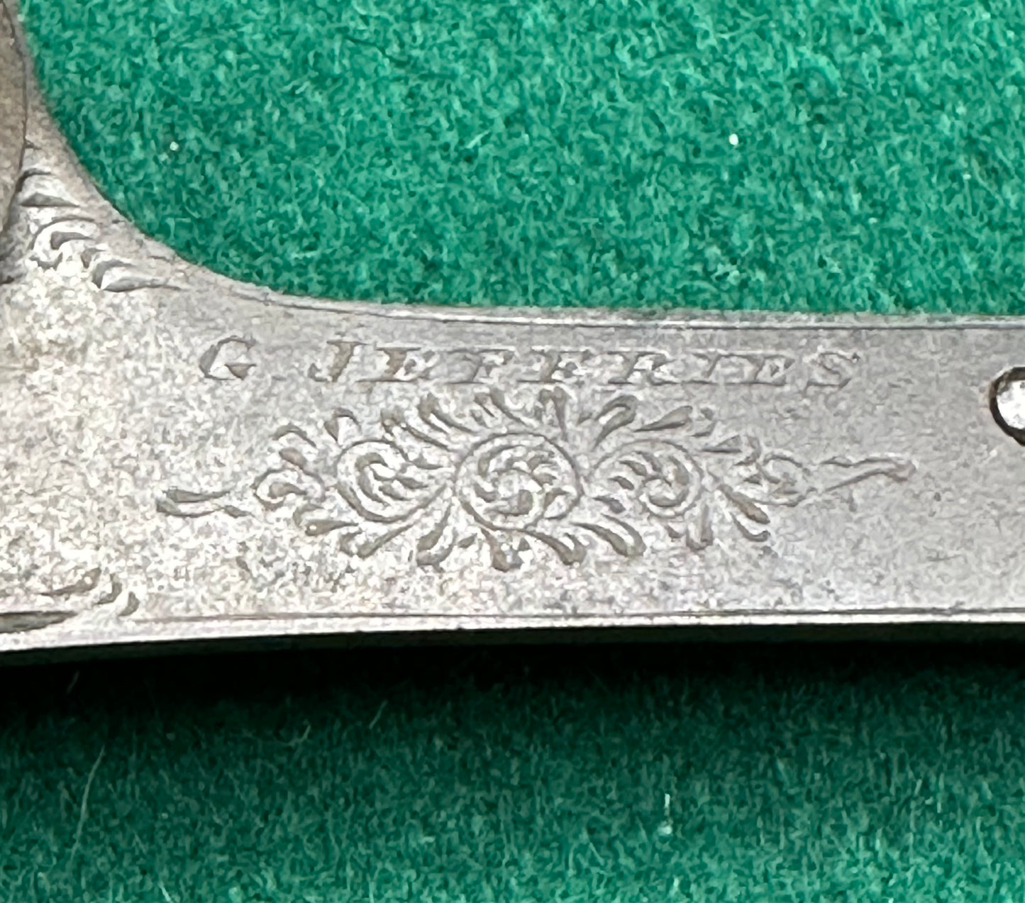 Pair Of Hammer/Pinfire Sporting Gun Locks By "G Jeffries"