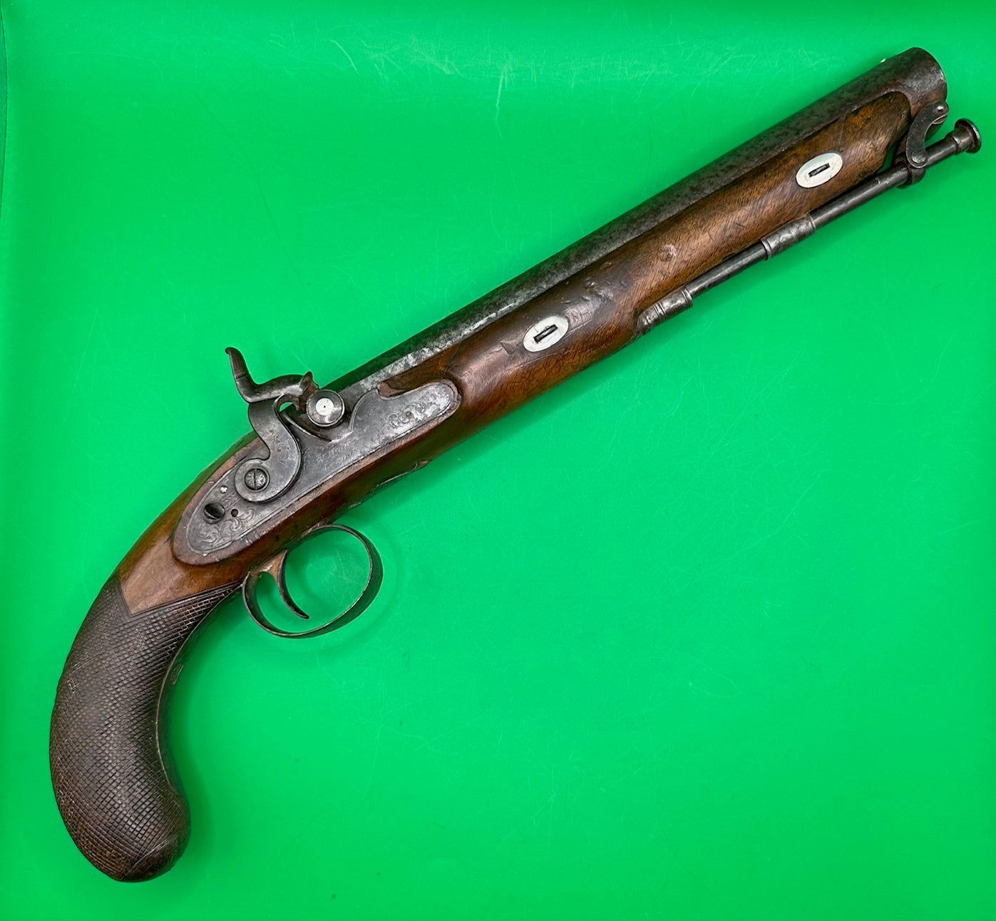 Percussion Officer Pistol By W. Moore