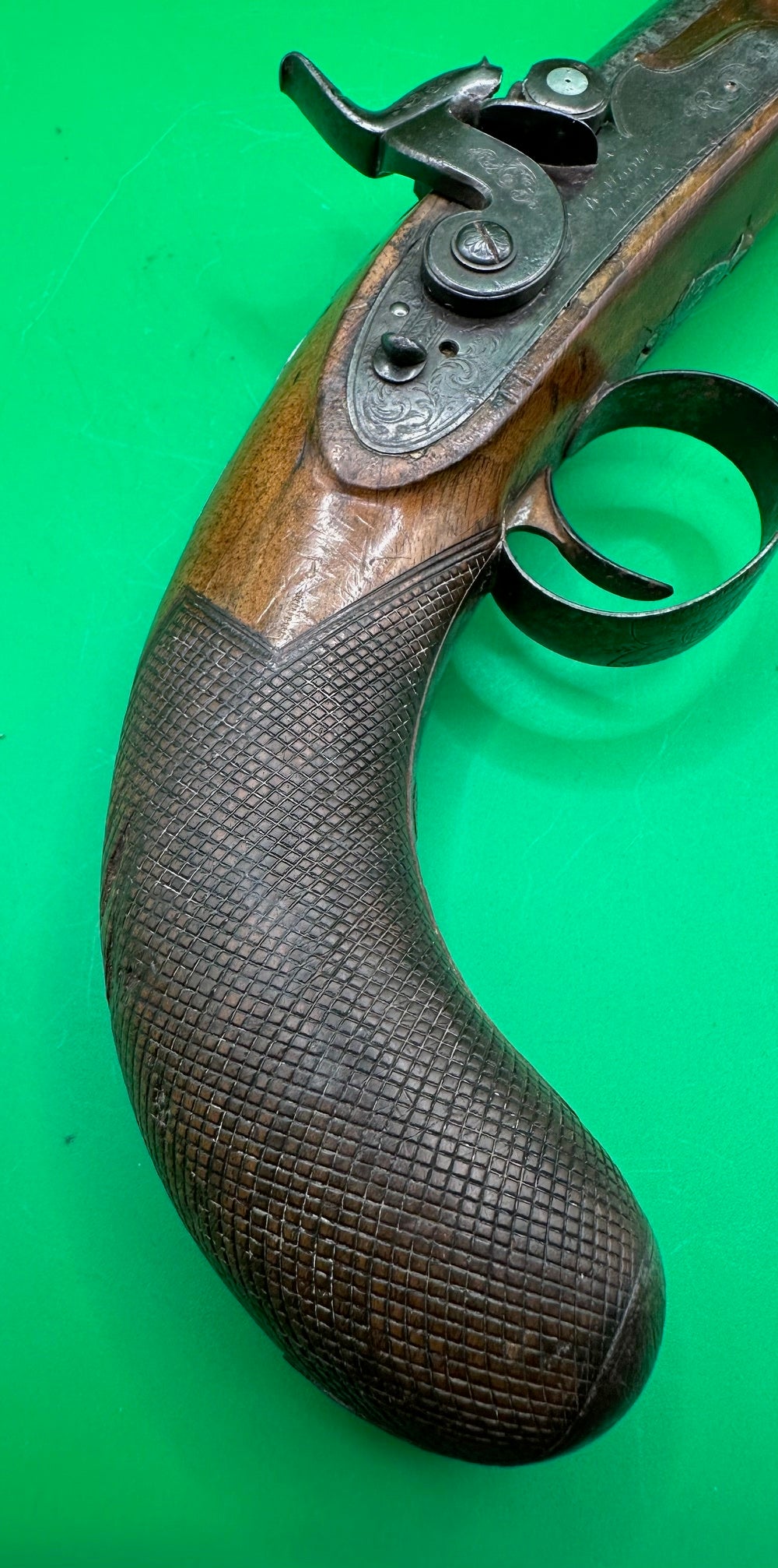 Percussion Officer Pistol By W. Moore