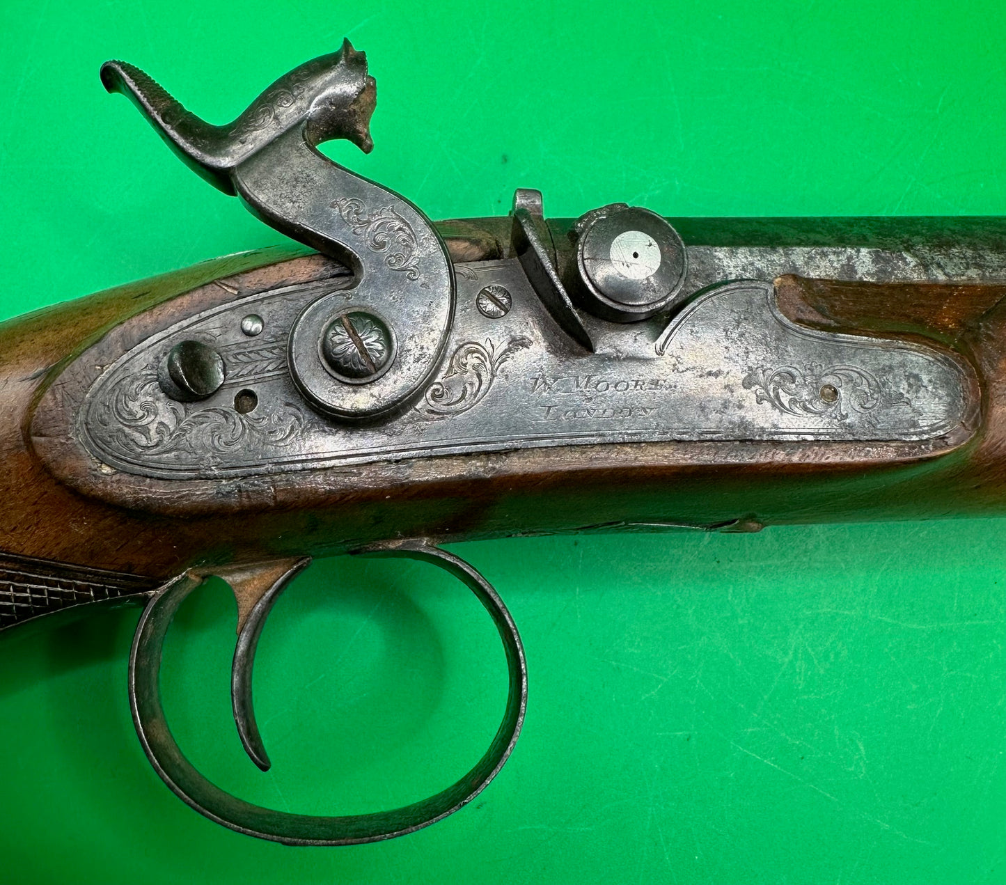 Percussion Officer Pistol By W. Moore