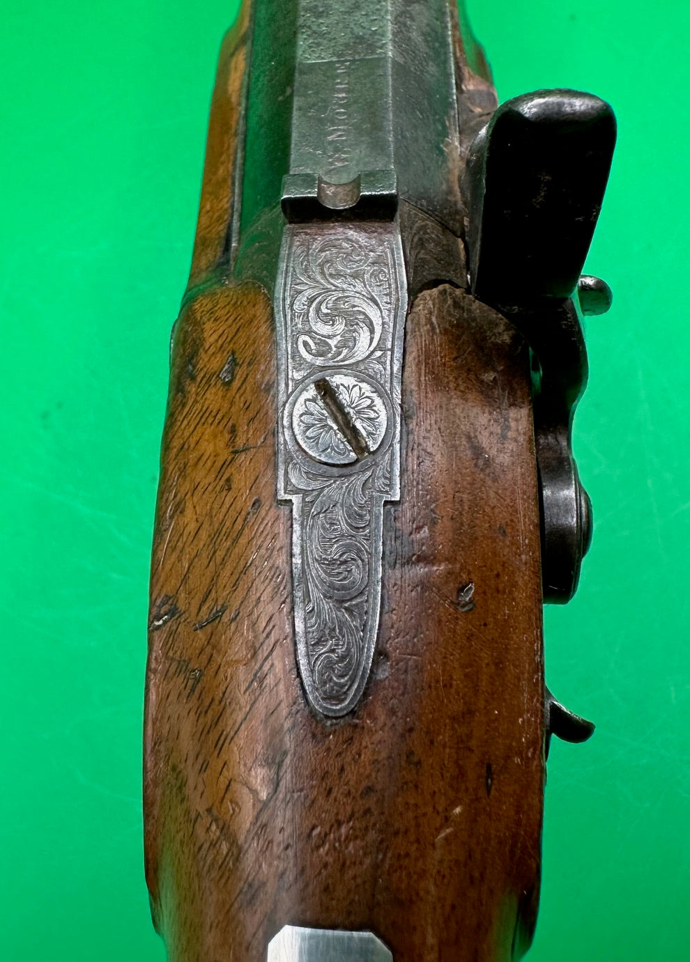 Percussion Officer Pistol By W. Moore