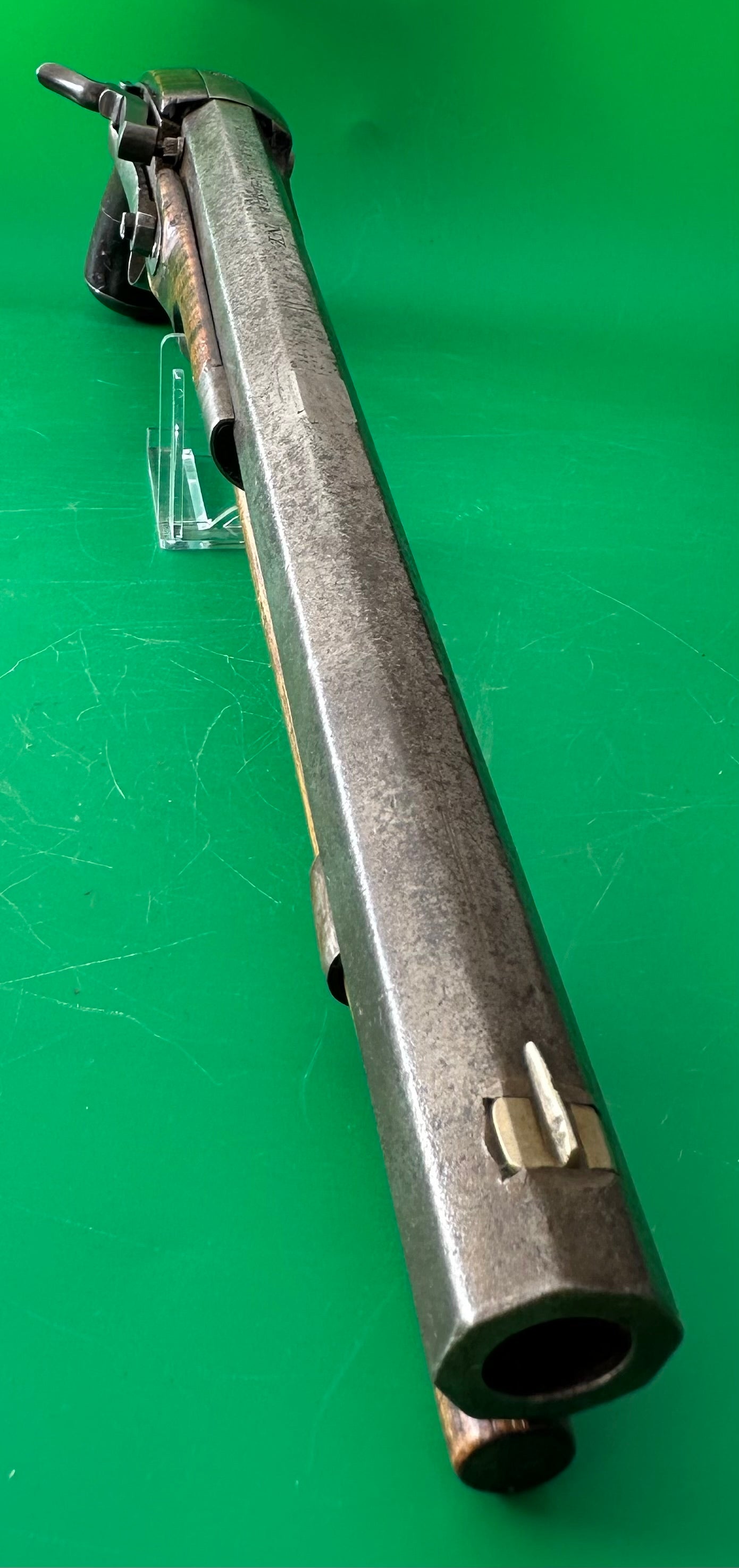 Very Unusual "Mule Ear" Lock Kentucky Pistol