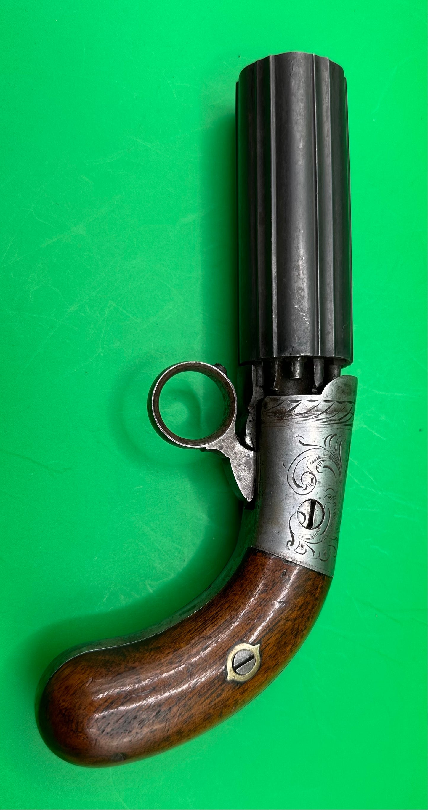 Beautiful Cooper Patent Pepperbox Revolver