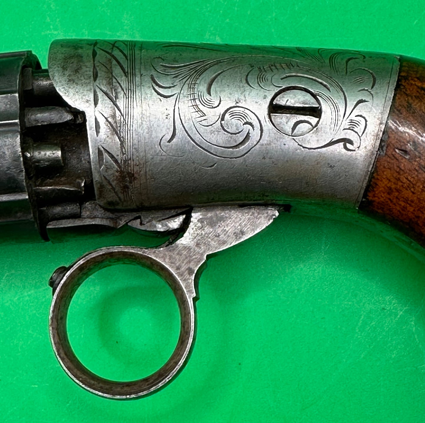 Beautiful Cooper Patent Pepperbox Revolver