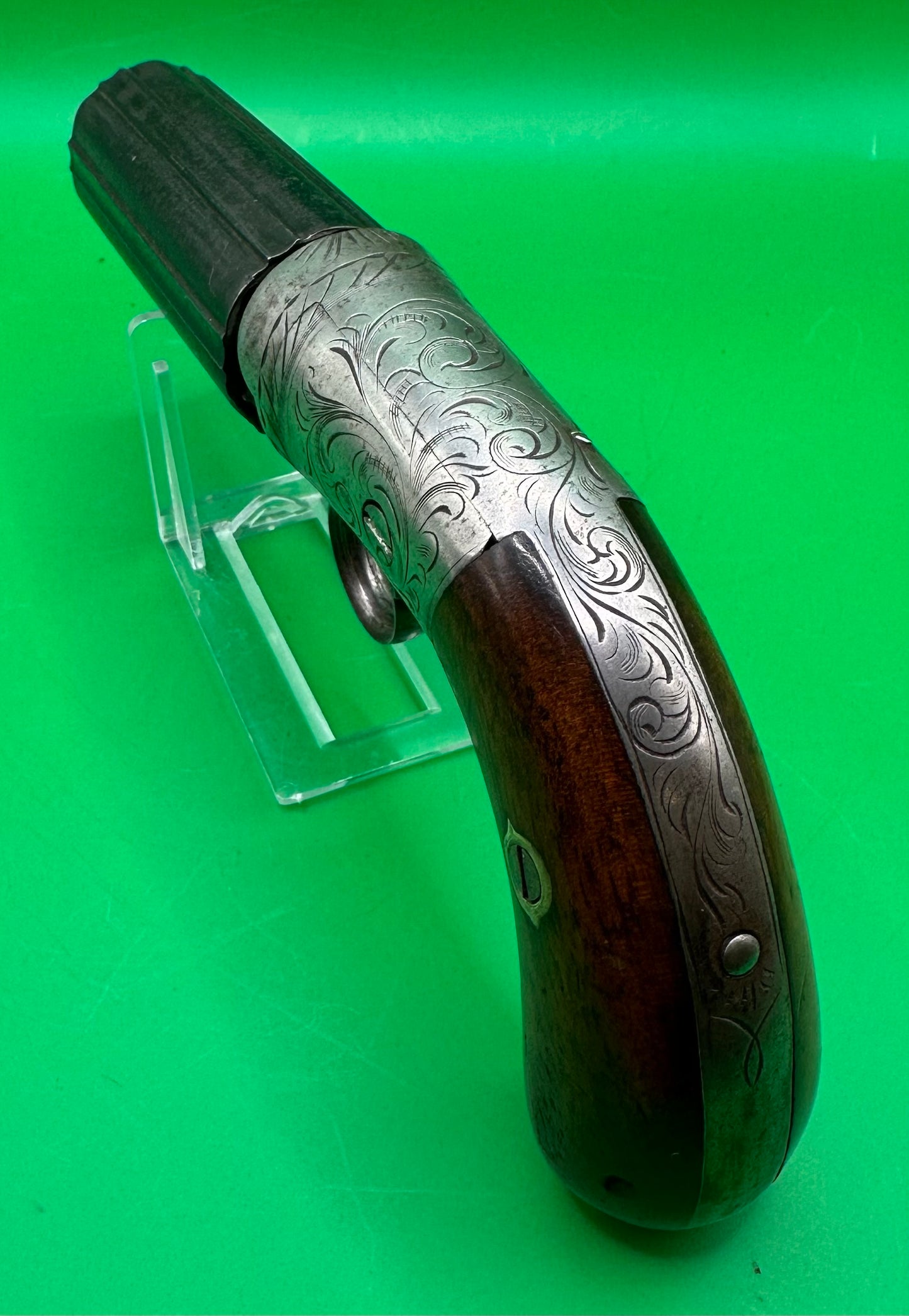 Beautiful Cooper Patent Pepperbox Revolver