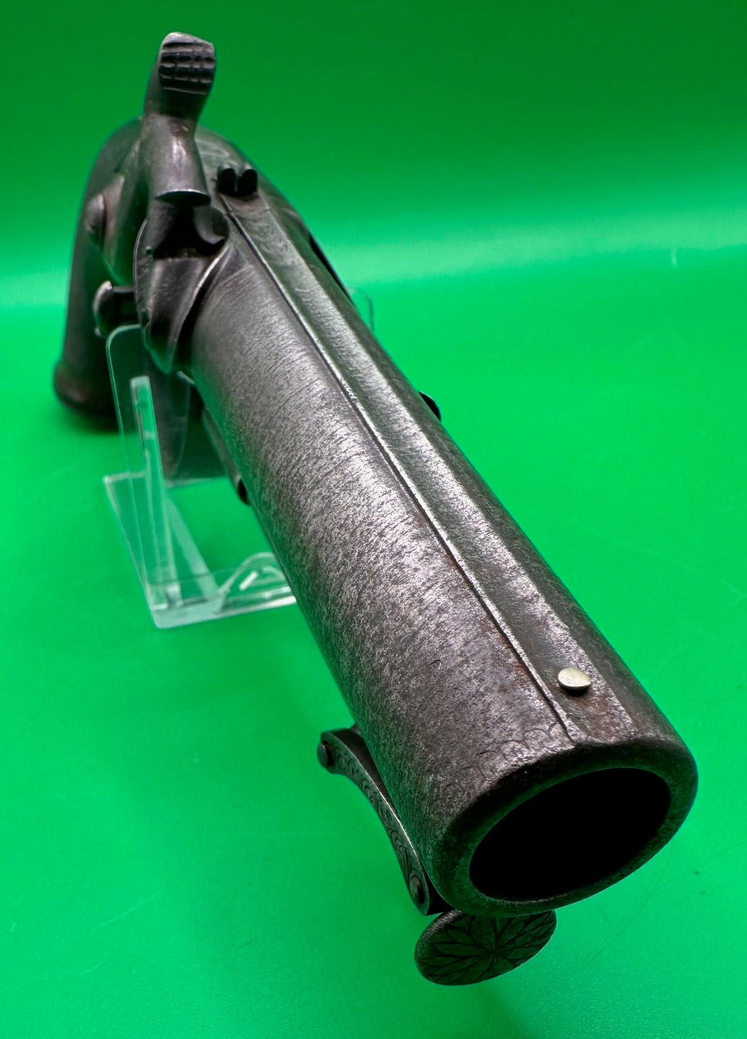Scarce Manstopper Belt Boxlock Percussion Pistol - Bristol