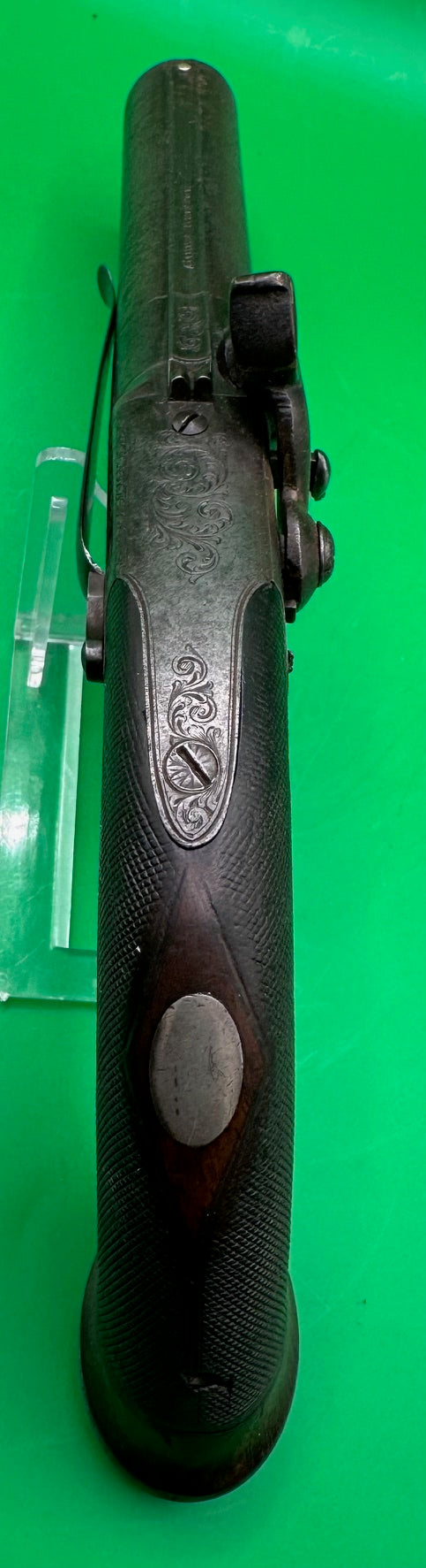 Scarce Manstopper Belt Boxlock Percussion Pistol - Bristol