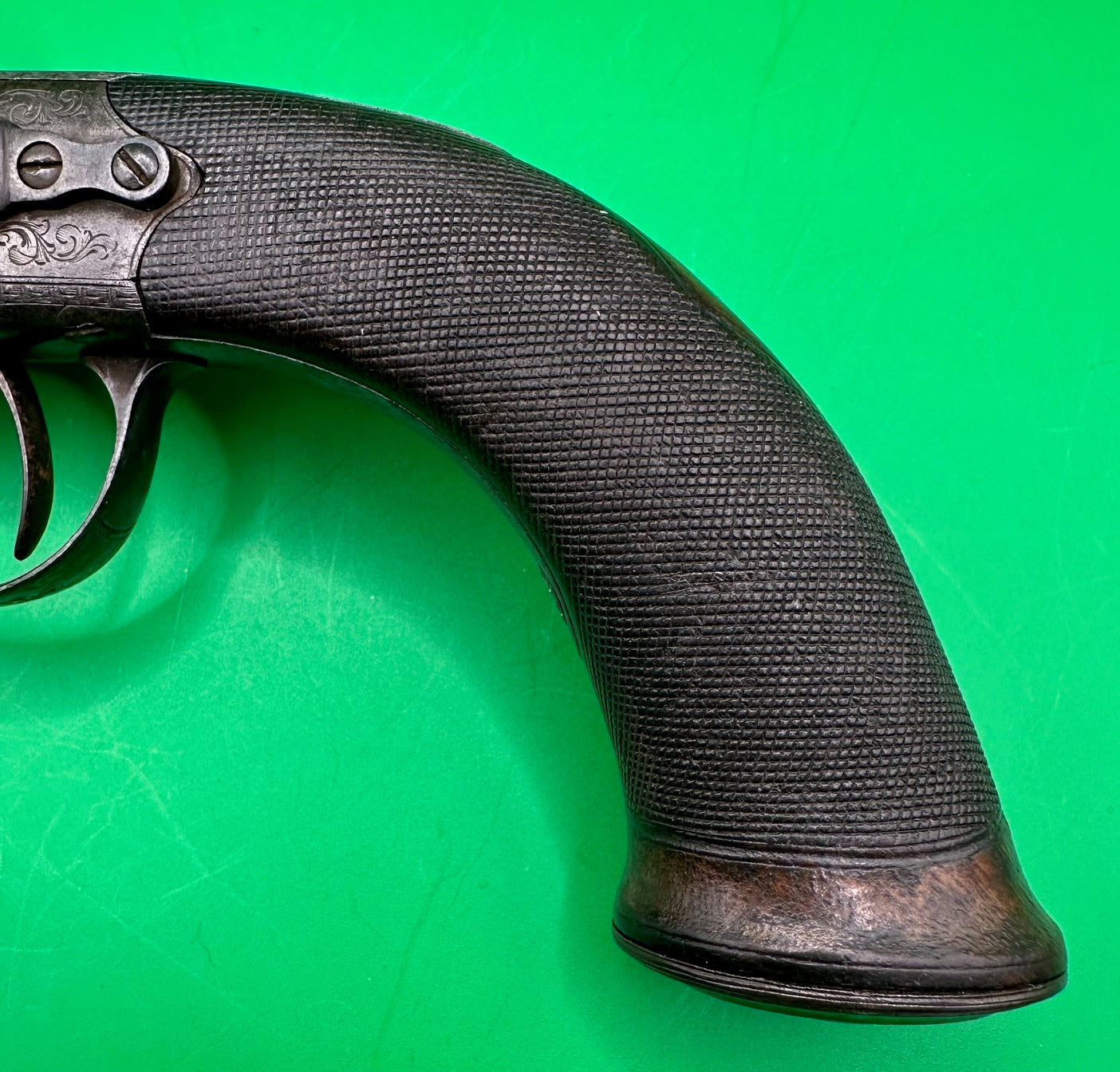 Scarce Manstopper Belt Boxlock Percussion Pistol - Bristol