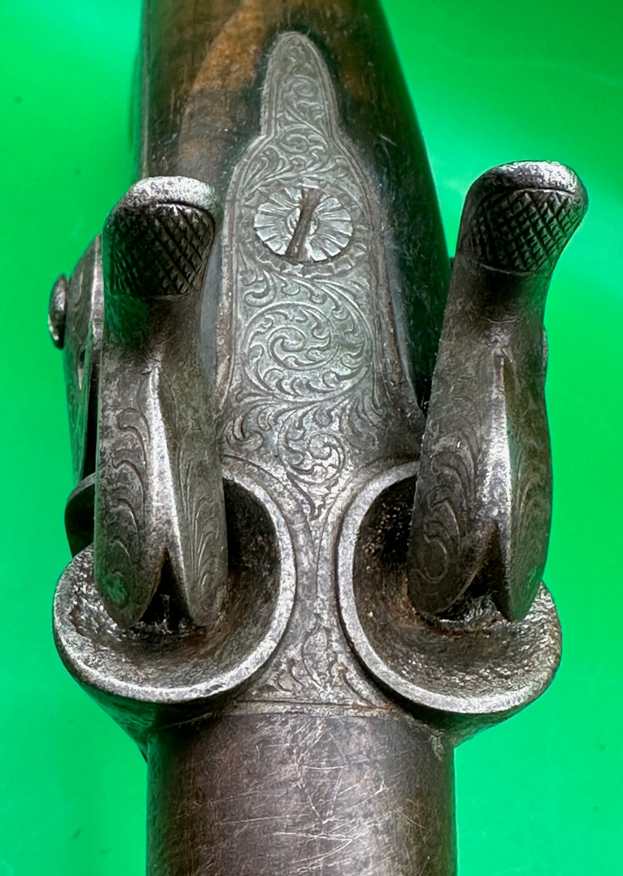 Belgian Percussion Cap Howdah or Officers Pistol