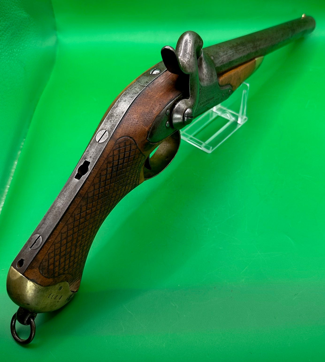 Scarce Swedish Model 1850 Cavalry Pistol
