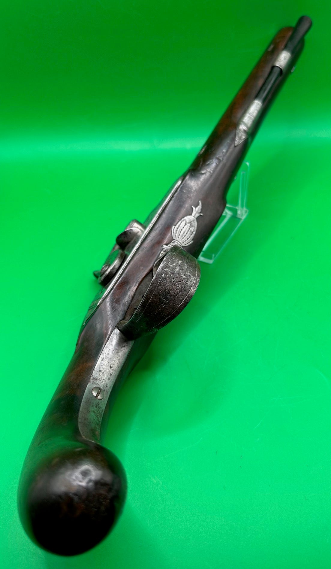 English Percussion Cap Holster/Officers/Dueling Pistol By Patrick, Liverpool