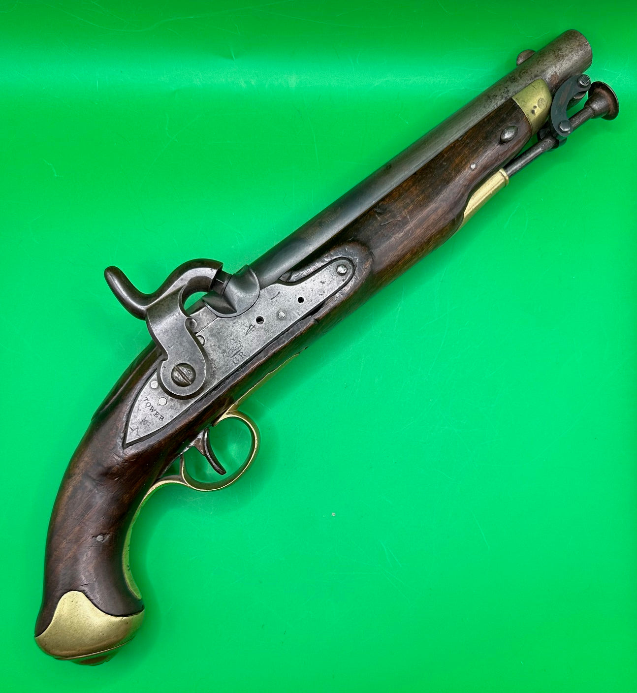 British Light Dragoon Pistol Of The New Land Type Converted To Percussion Cap