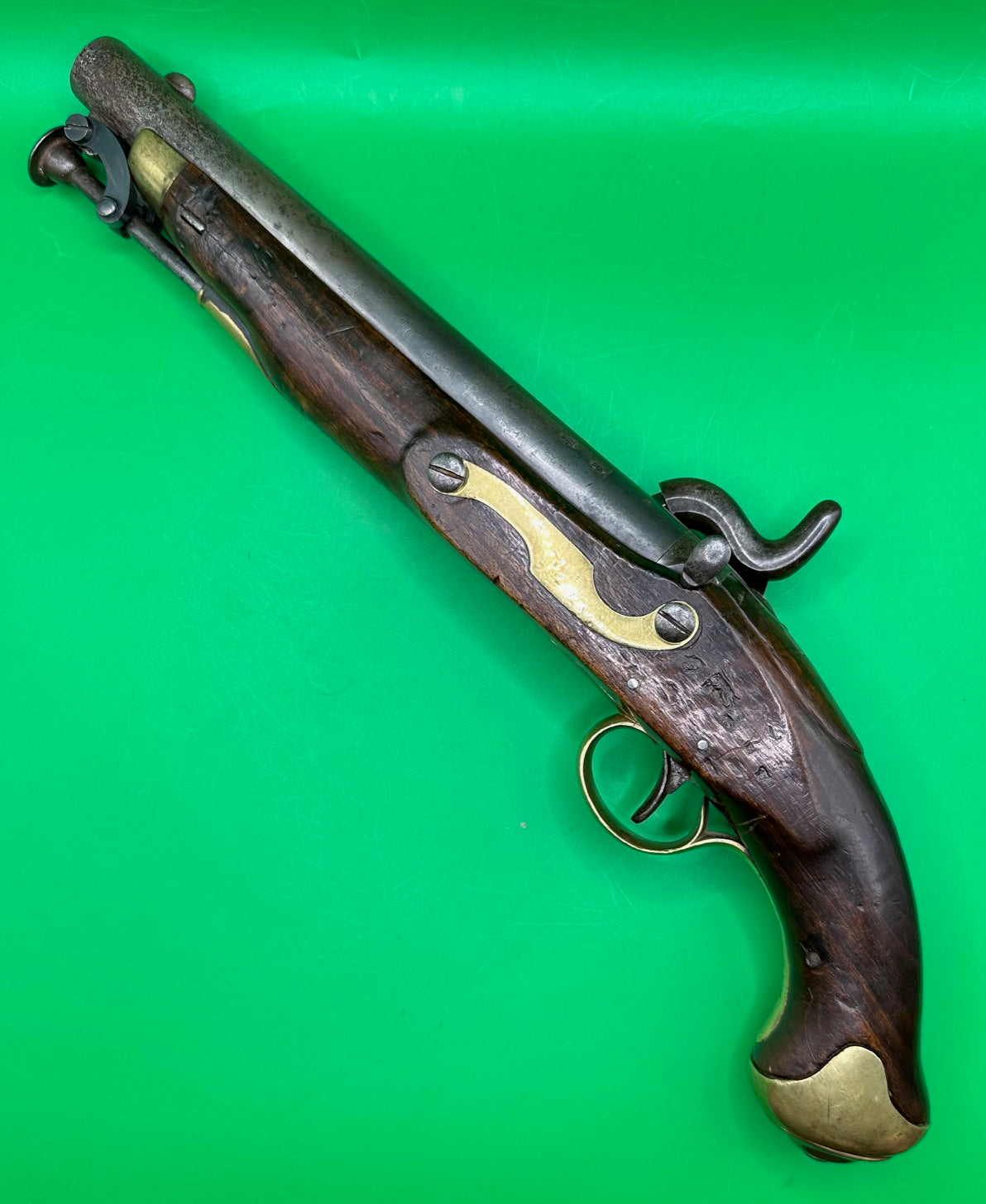 British Light Dragoon Pistol Of The New Land Type Converted To Percussion Cap