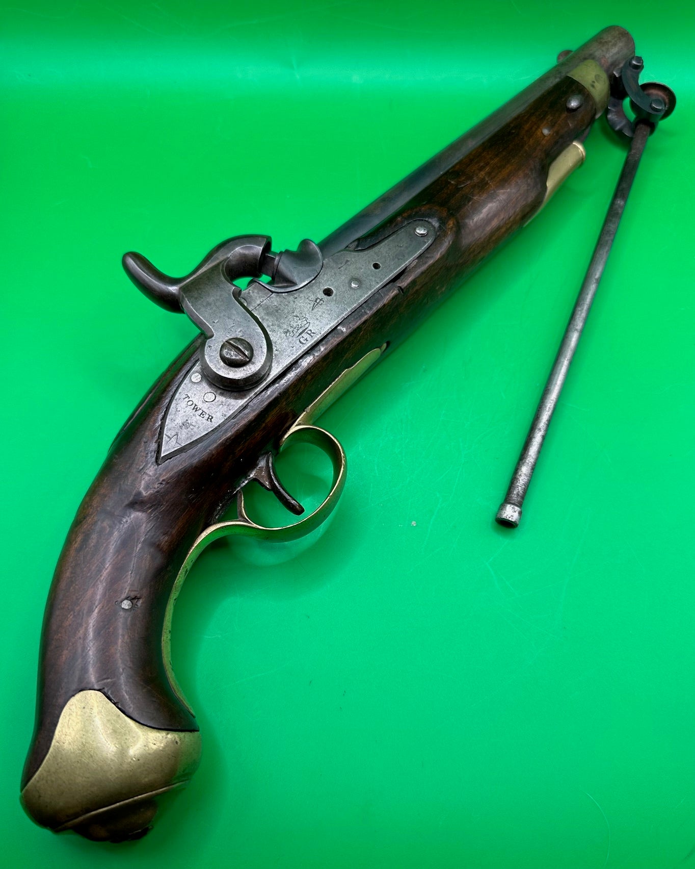 British Light Dragoon Pistol Of The New Land Type Converted To Percussion Cap