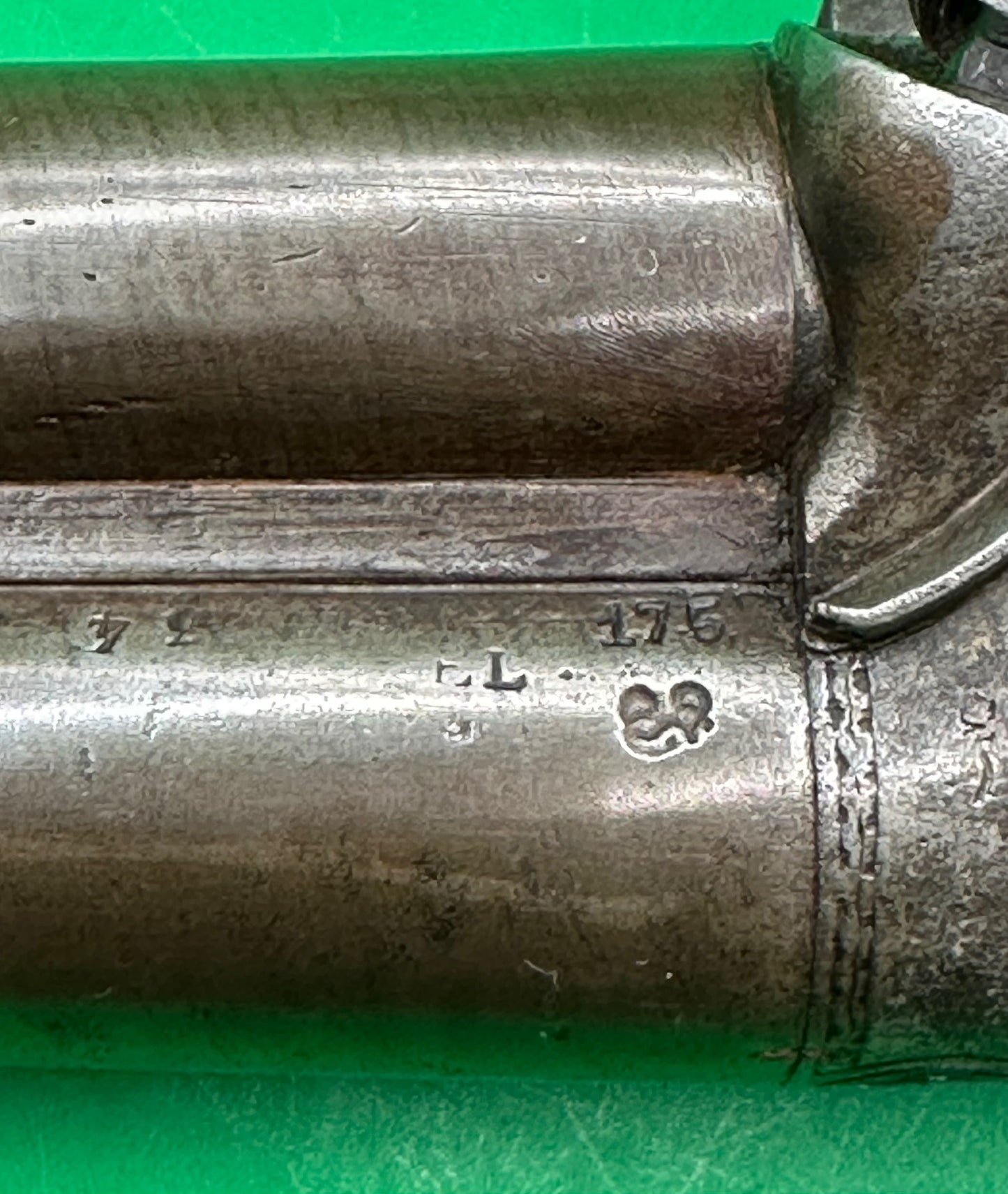 Double Barreled Howdah or Officers Pistol By P Hermann Of Aarberg