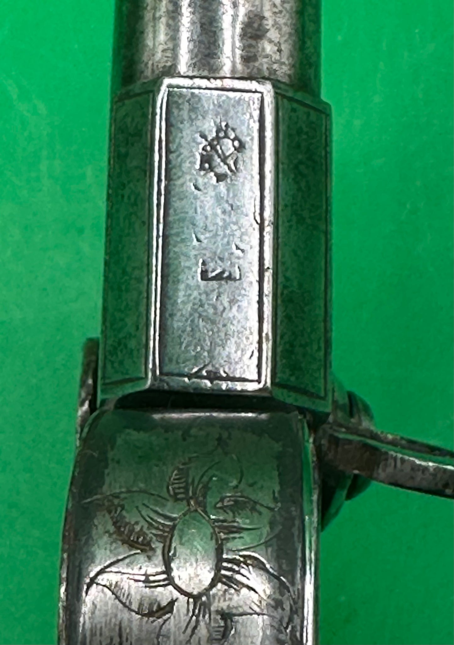 Tap Action Double Barreled Flintlock Pocket Pistol