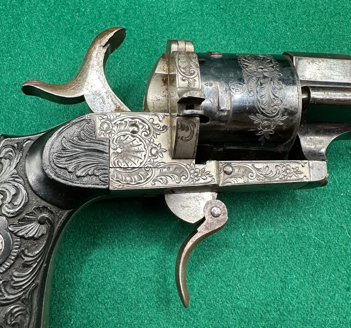 A Beautiful Lefaucheux 9 mm Revolver