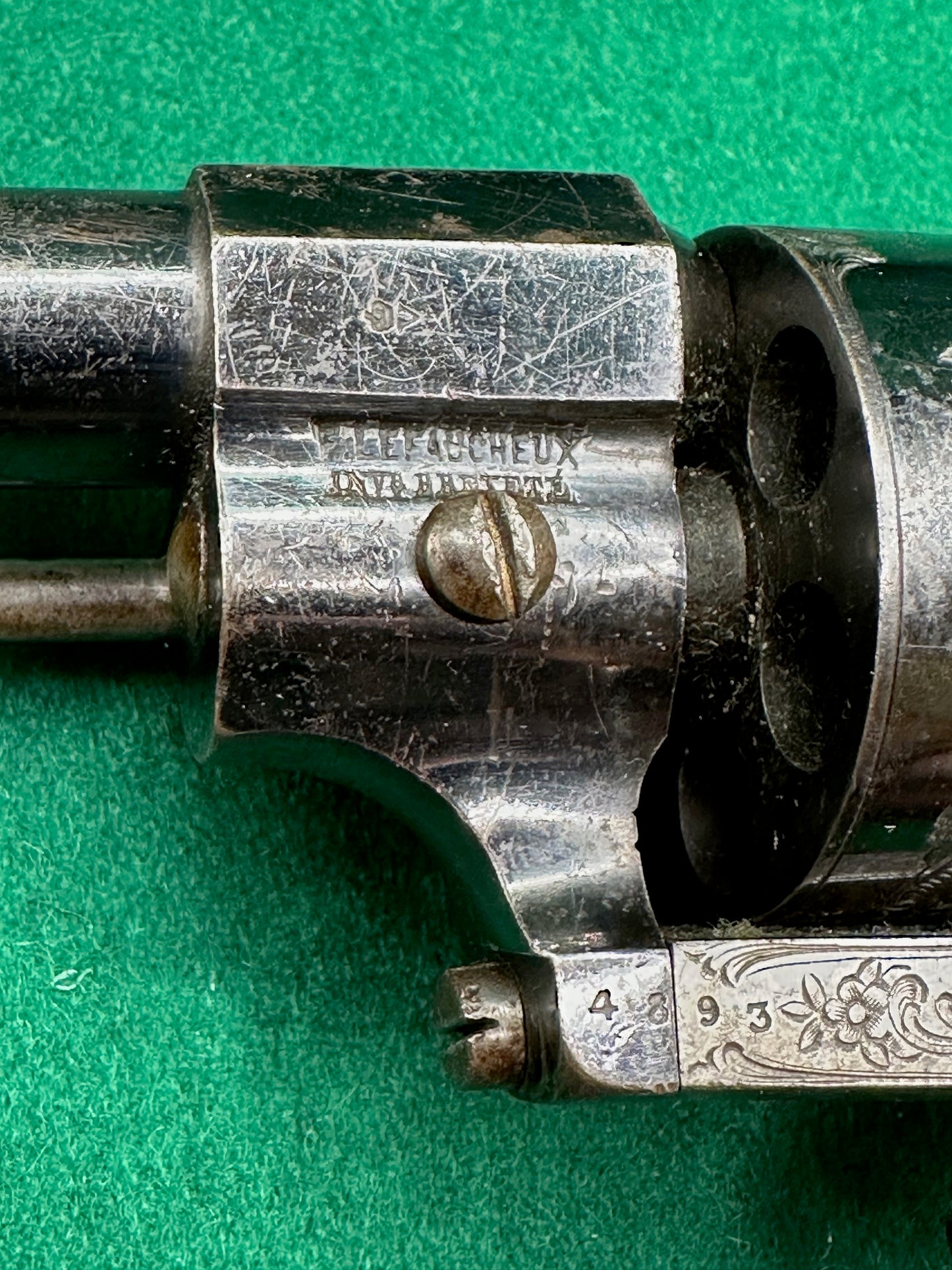 A Beautiful Lefaucheux 9 mm Revolver