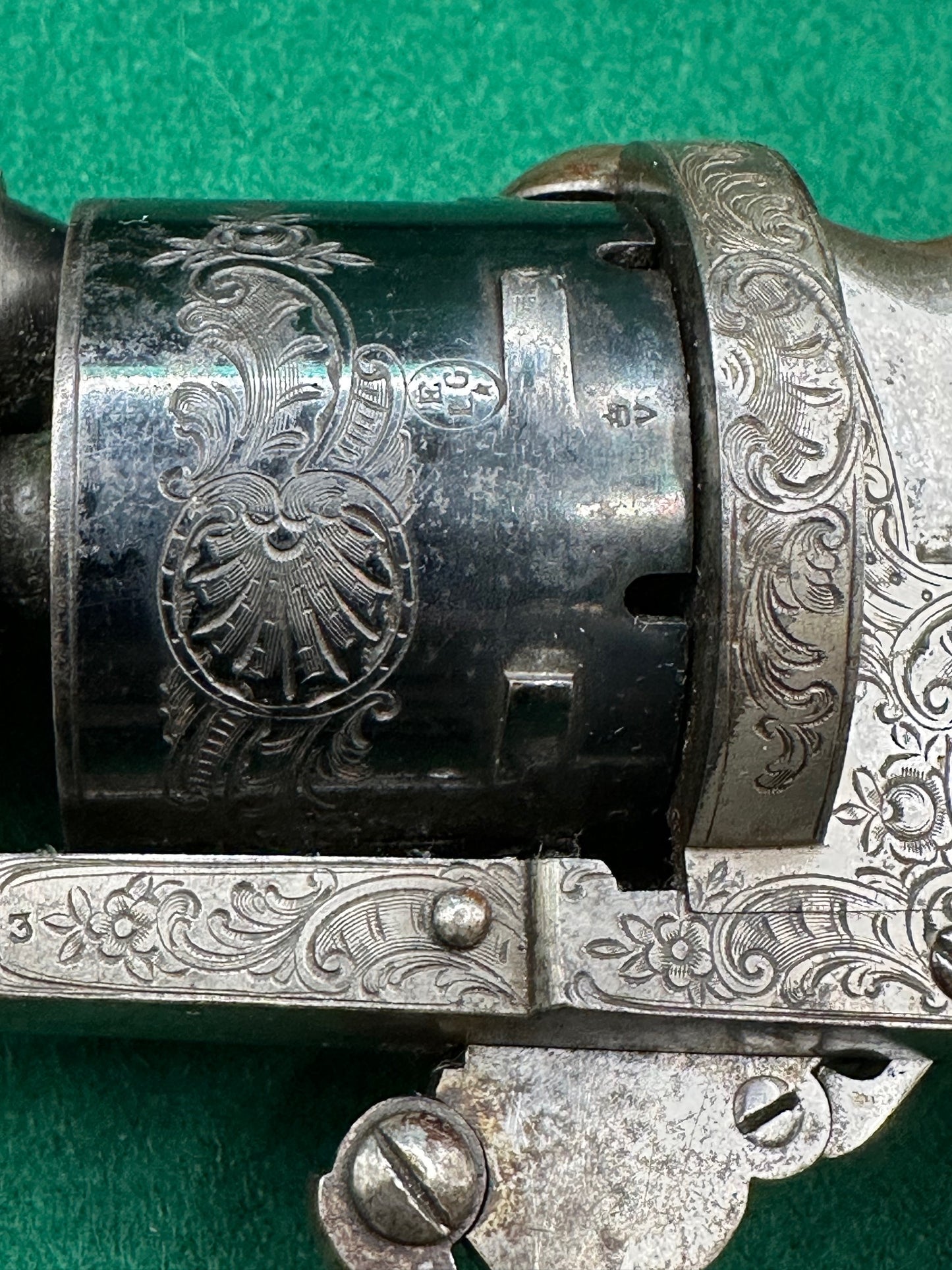 A Beautiful Lefaucheux 9 mm Revolver