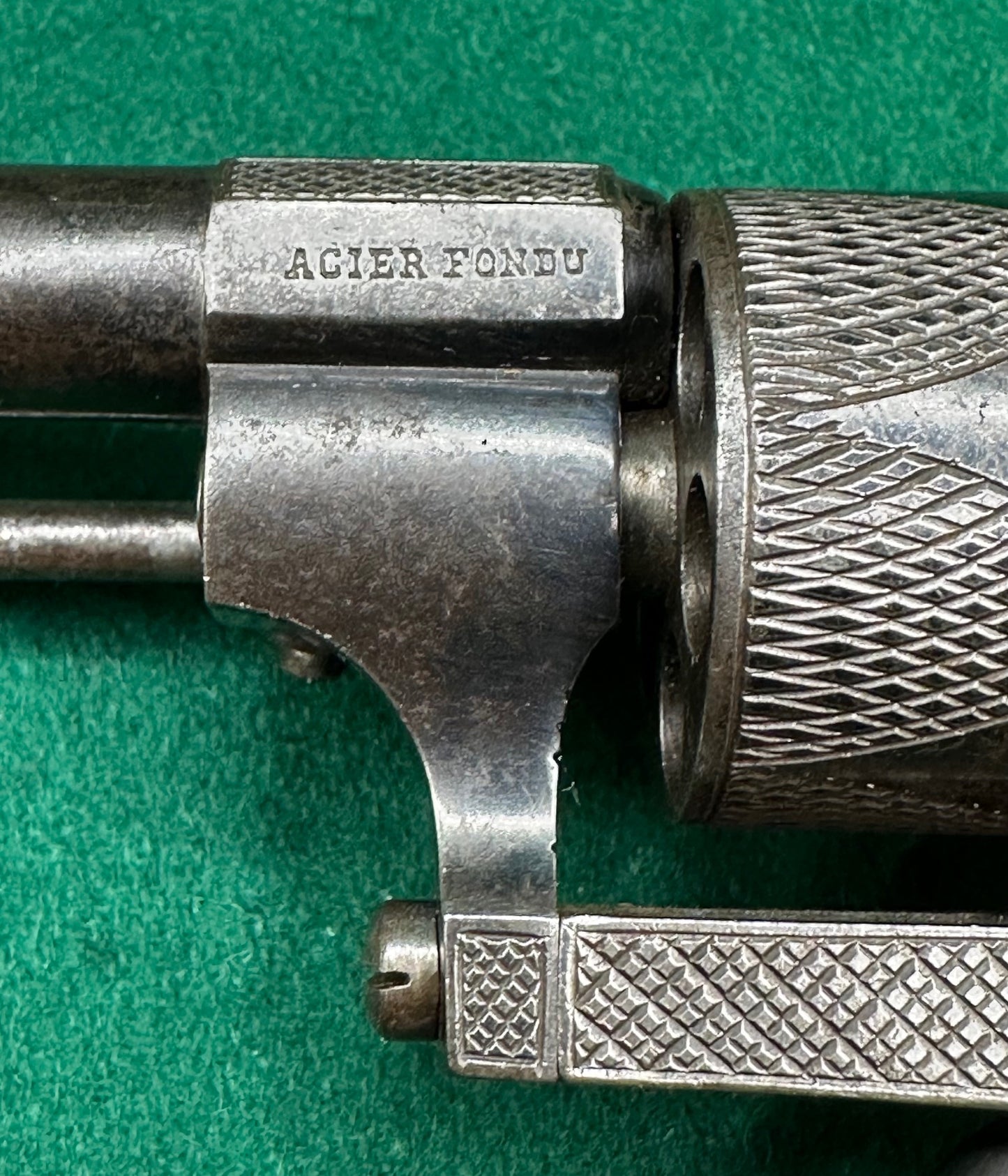 A Decorated Pocket Pinfire Revolver By V Collette