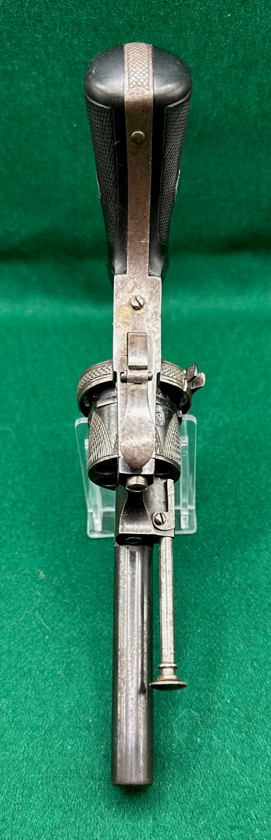 A Decorated Pocket Pinfire Revolver By V Collette