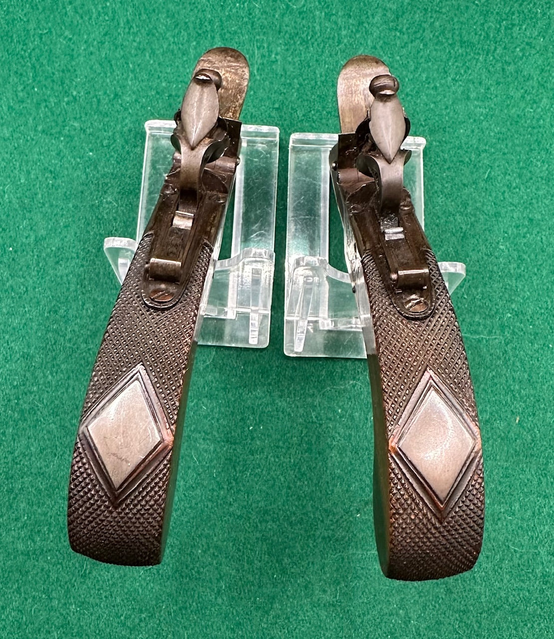 Beautiful Cased Set Of English Pocket Pistols By Brunn