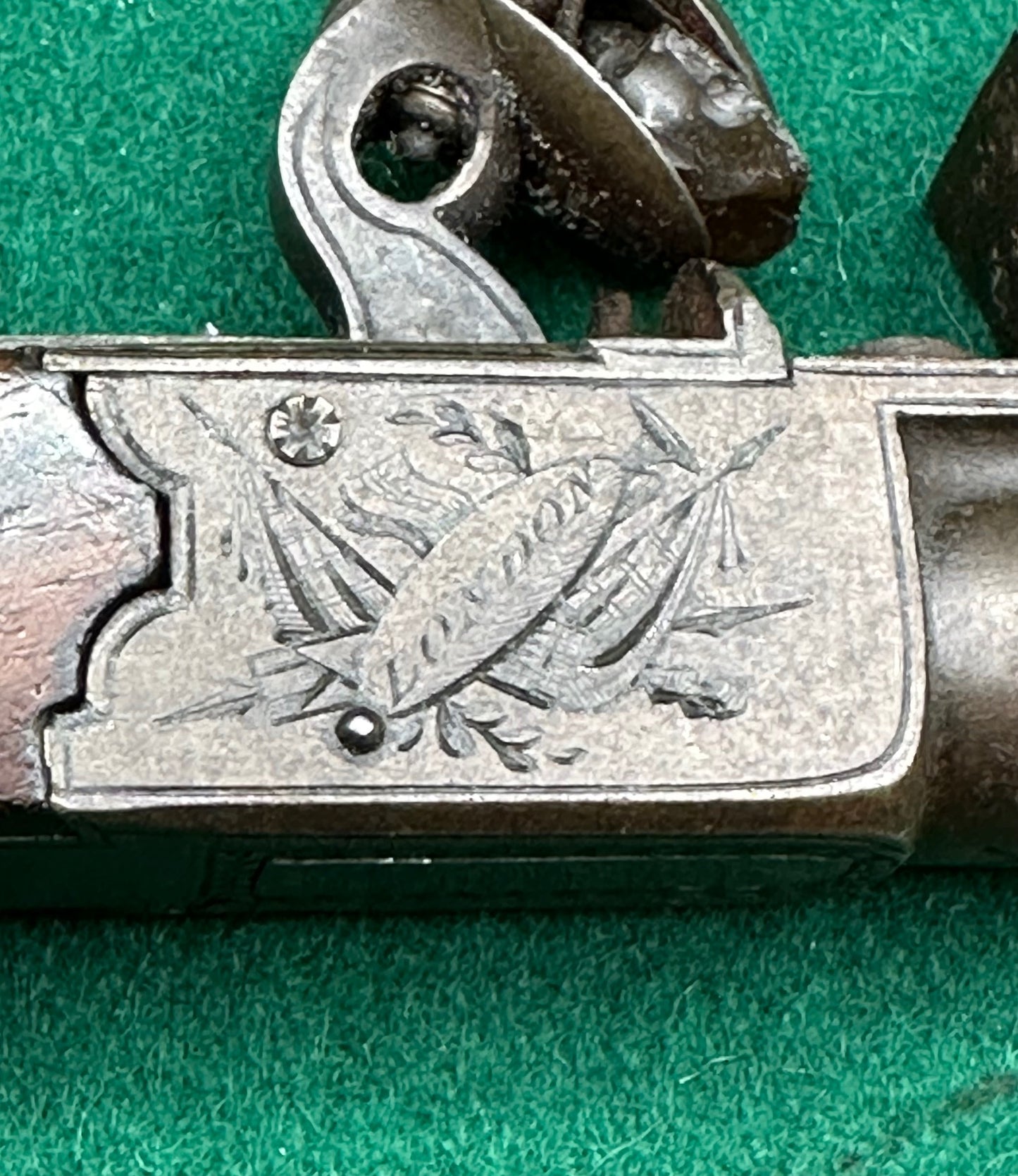 Beautiful Cased Set Of English Pocket Pistols By Brunn