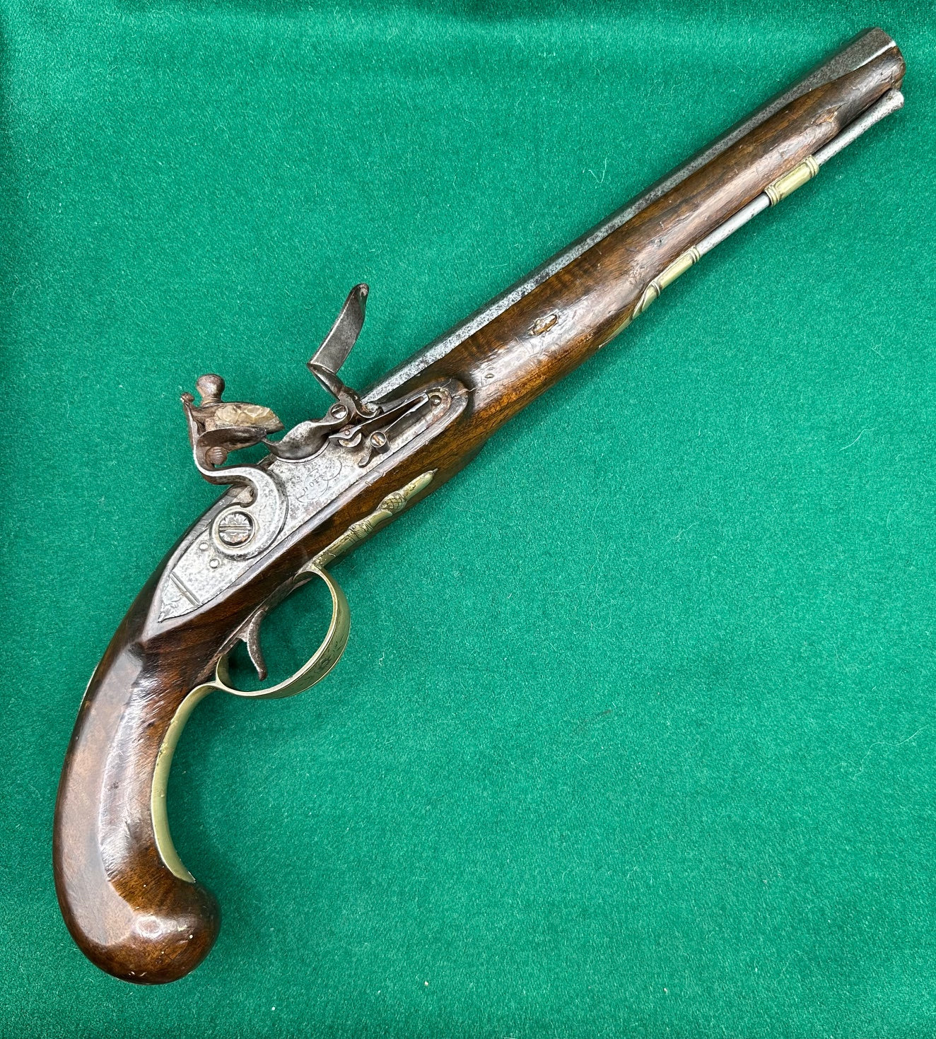 Irish Flintlock Holster/Dueling Pistol By Dory