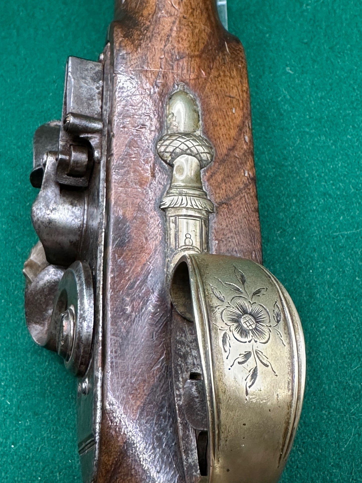 Irish Flintlock Holster/Dueling Pistol By Dory