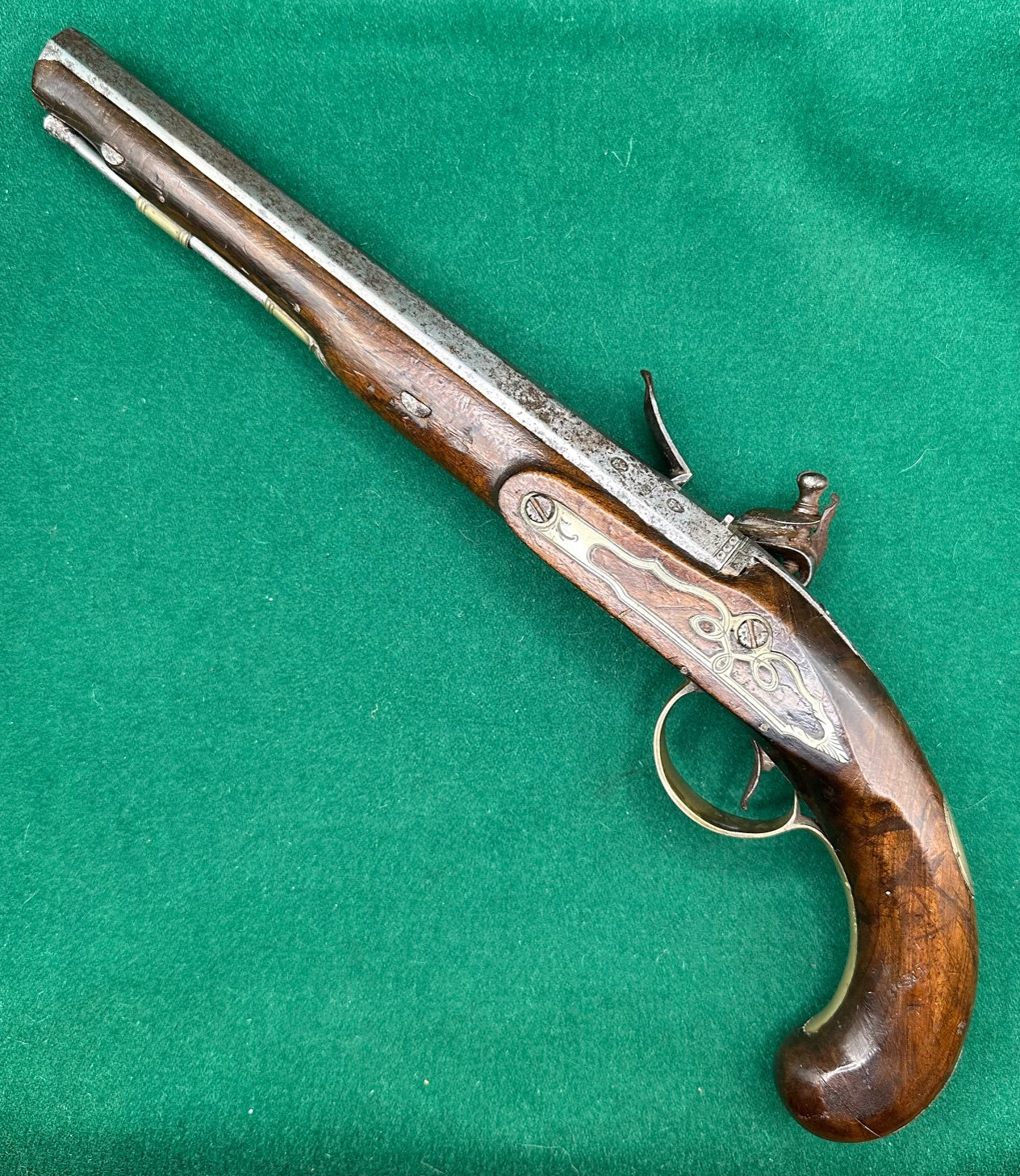Irish Flintlock Holster/Dueling Pistol By Dory