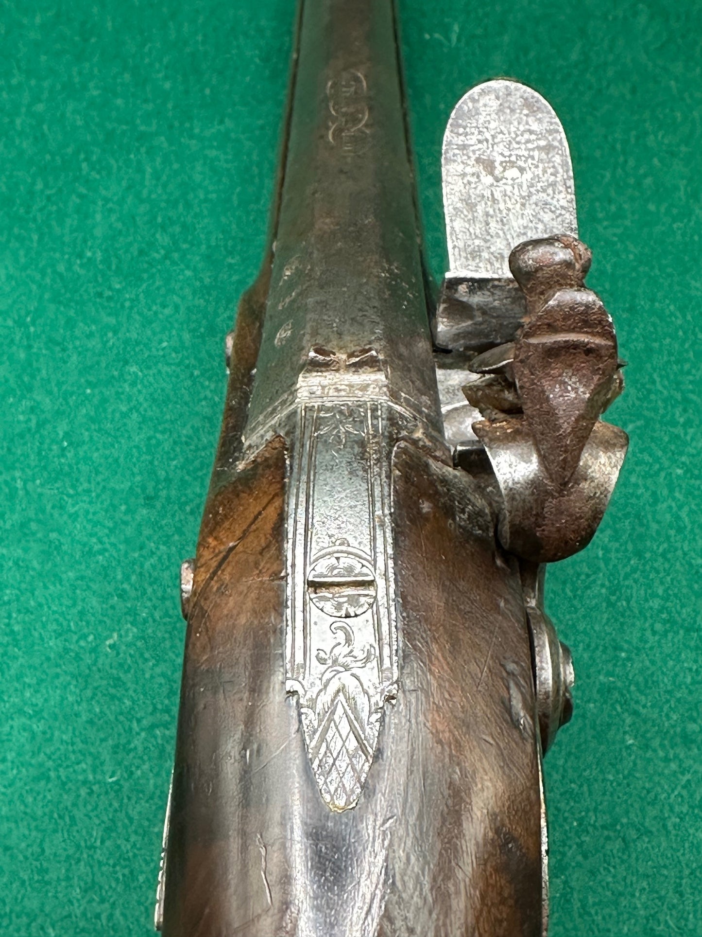 Irish Flintlock Holster/Dueling Pistol By Dory