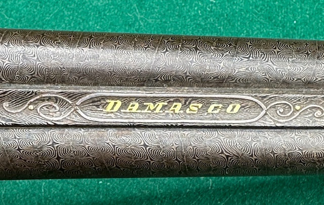 Exhibition Grade Double Barrelled Percussion Cap Pistol