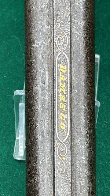 Exhibition Grade Double Barrelled Percussion Cap Pistol