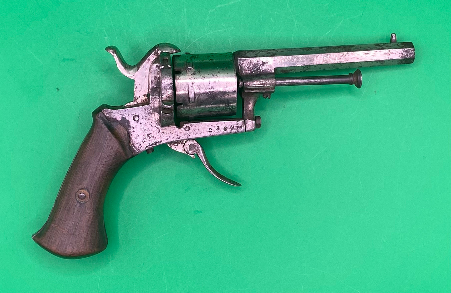 Single Action 7mm Pinfire Revolver