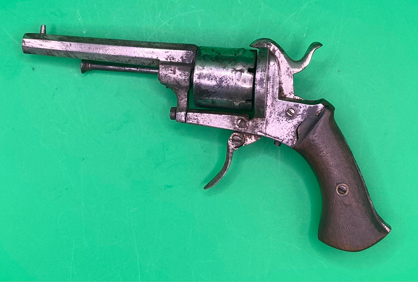 Single Action 7mm Pinfire Revolver