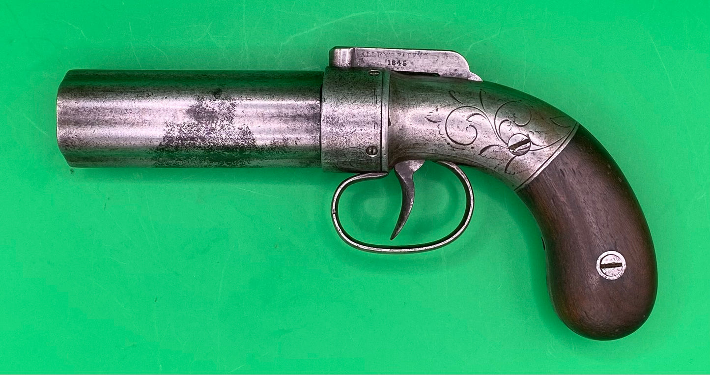 6 Shot Pepperbox Revolver by Ethan Allen