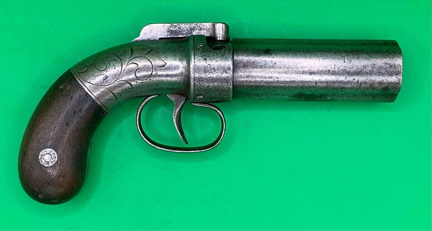 6 Shot Pepperbox Revolver by Ethan Allen