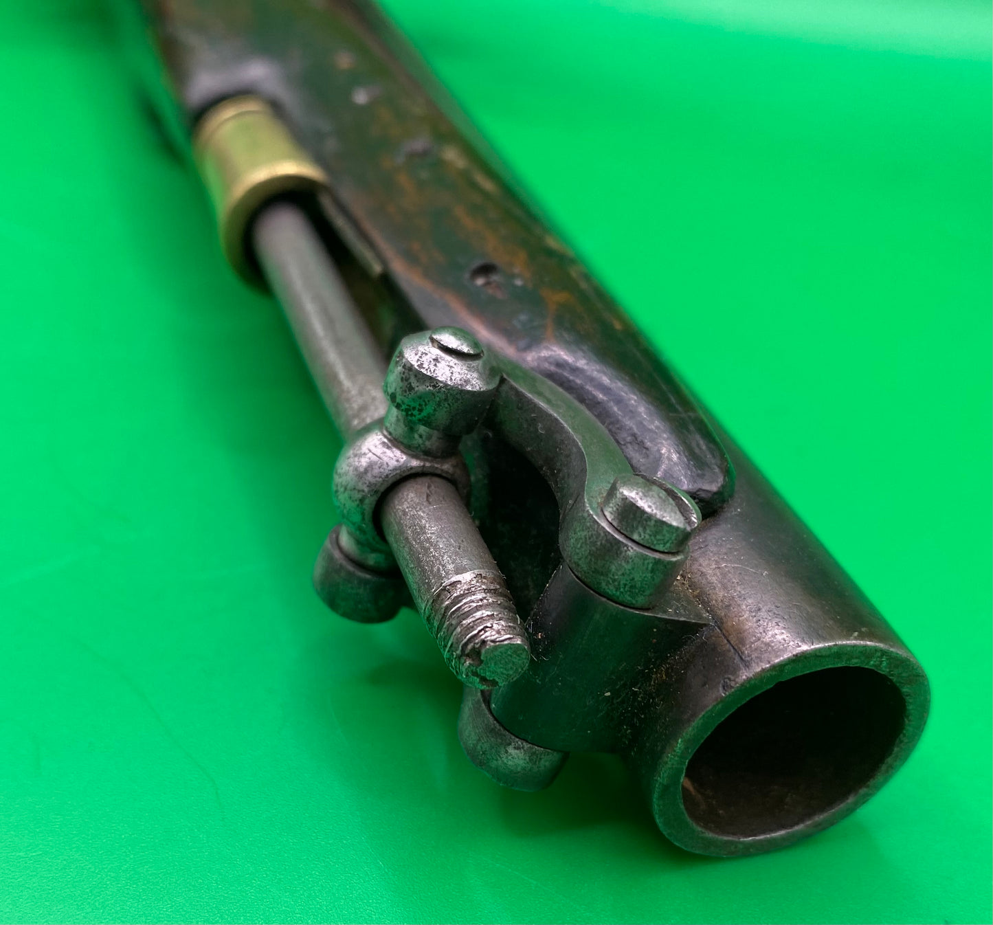 Officers Flintlock Pistol by H. Nock