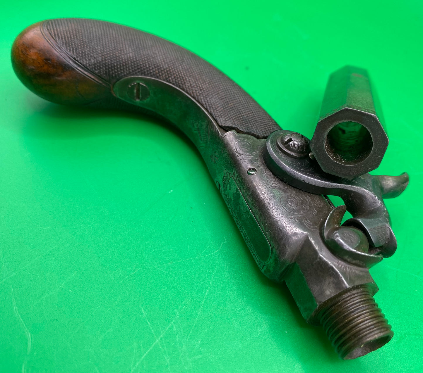 Percussion Cap Side Hammer Boxlock Pistol Smith of London