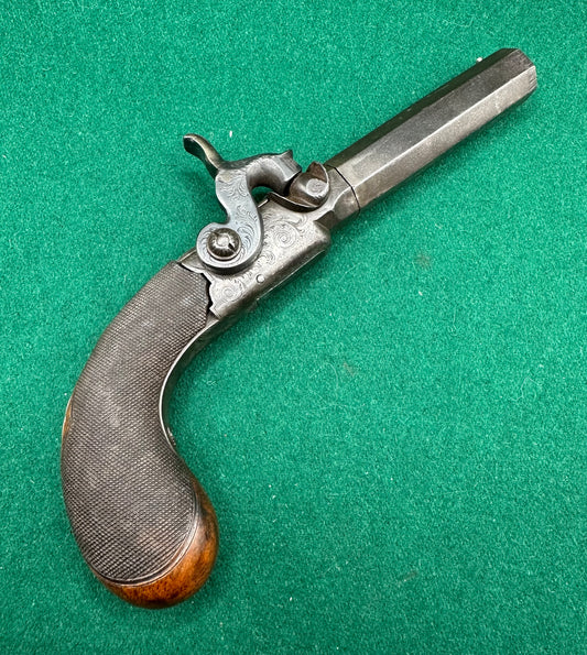 Percussion Cap Side Hammer Boxlock Pistol Smith of London