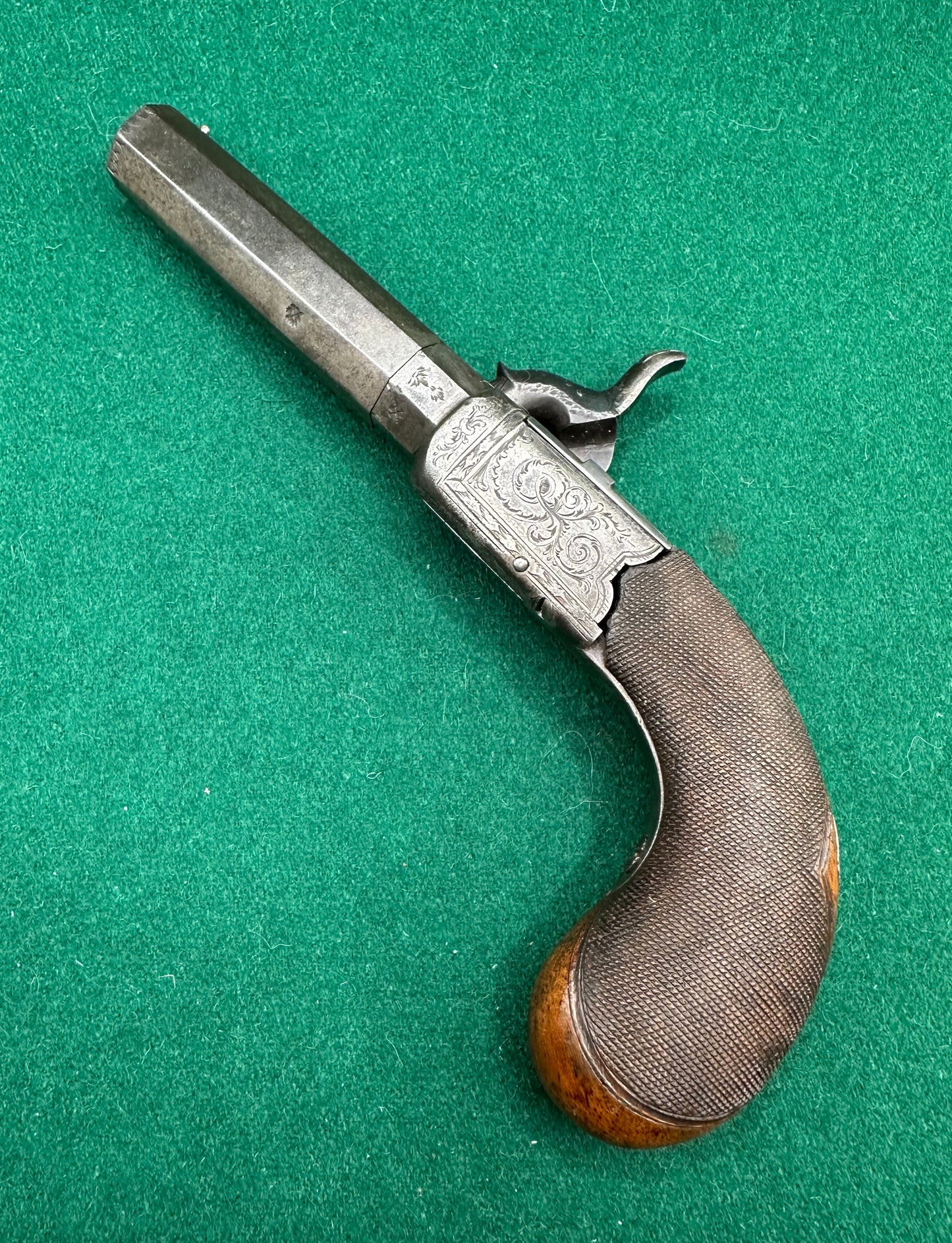 Percussion Cap Side Hammer Boxlock Pistol Smith of London