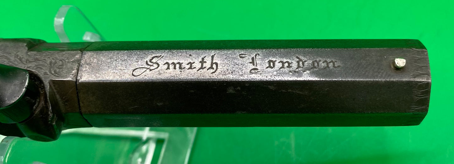 Percussion Cap Side Hammer Boxlock Pistol Smith of London