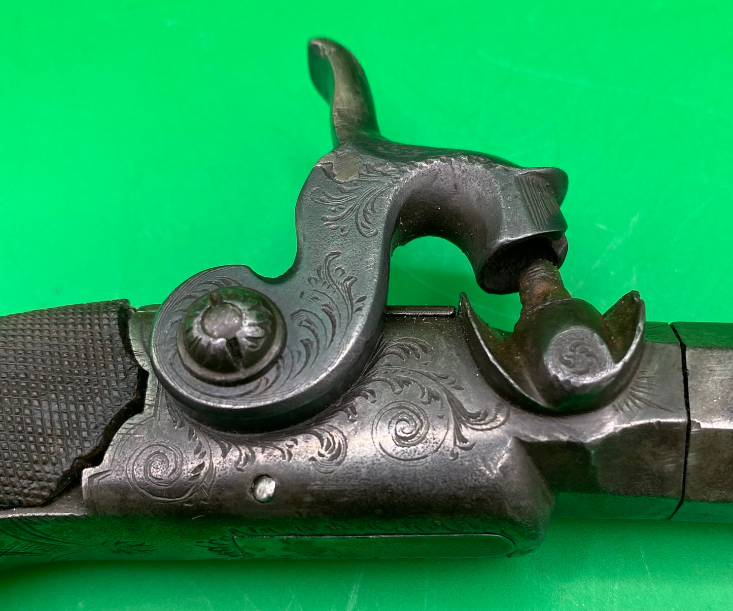 Percussion Cap Side Hammer Boxlock Pistol Smith of London