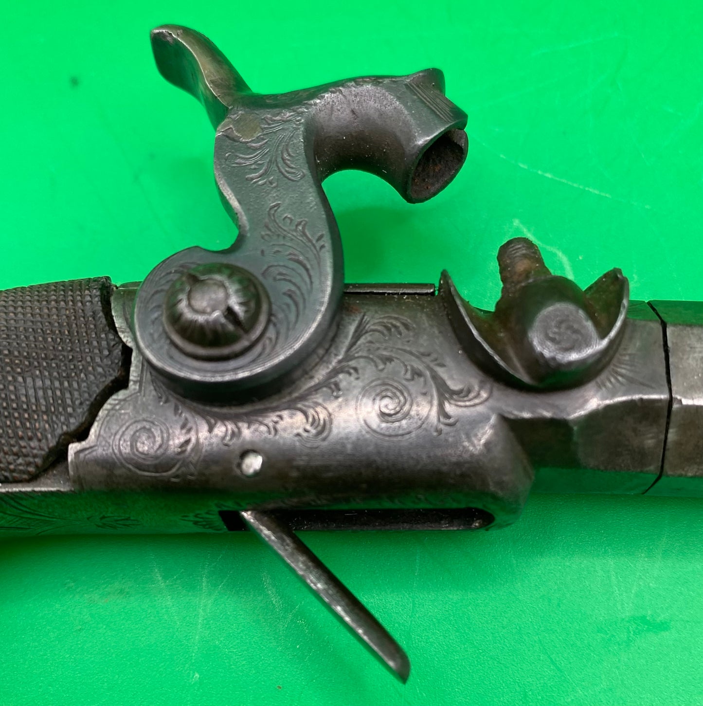 Percussion Cap Side Hammer Boxlock Pistol Smith of London