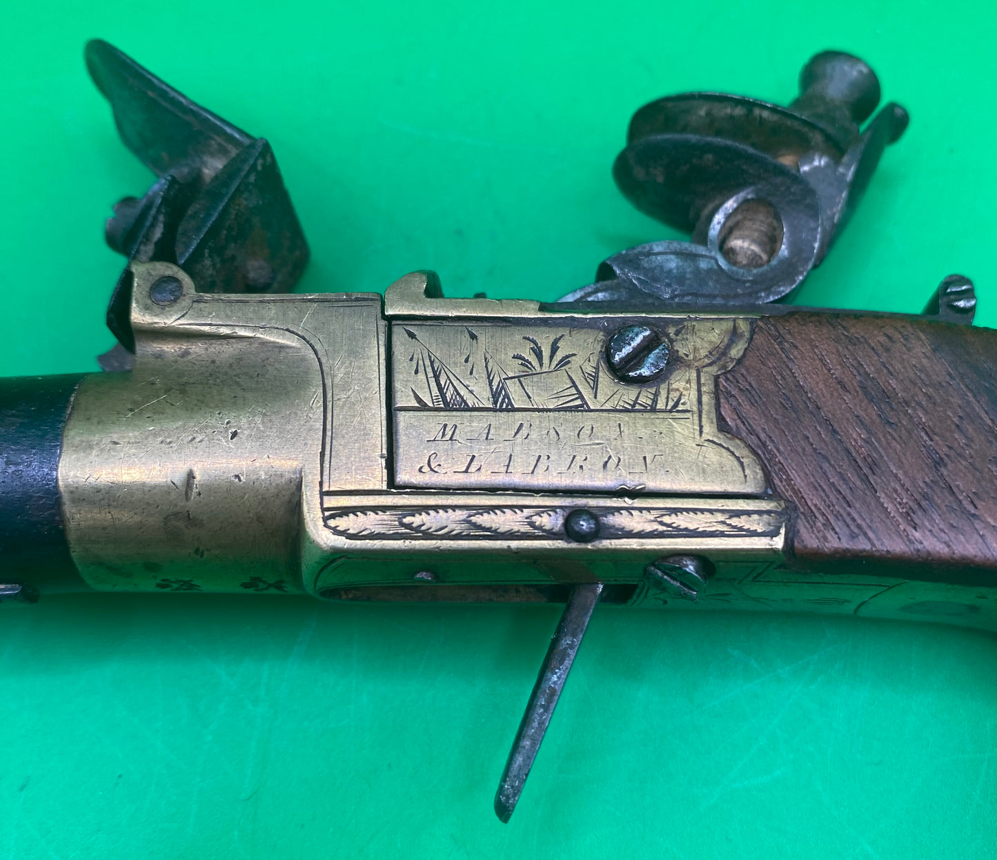 Flintlock Pocket Pistol by Mabson & Labron