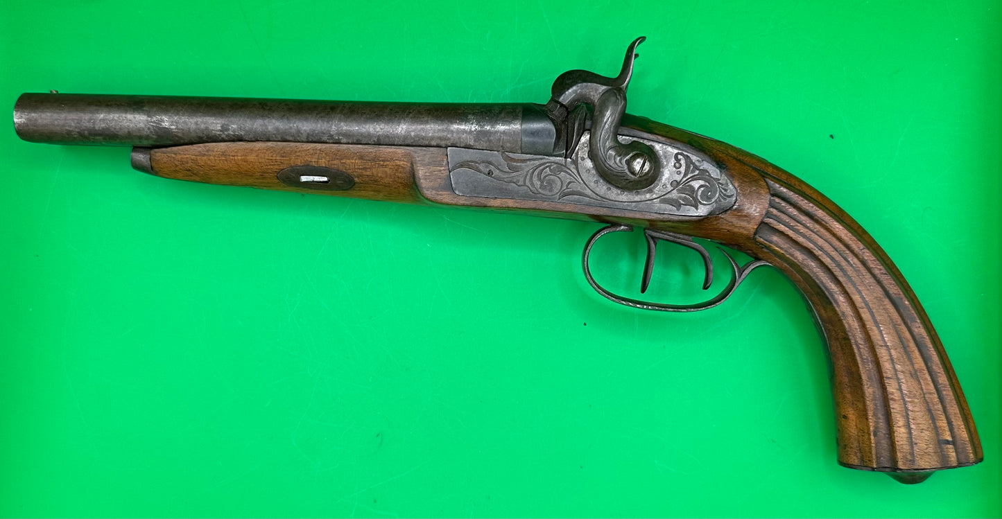 Continental Double Barreled Side By Side Percussion