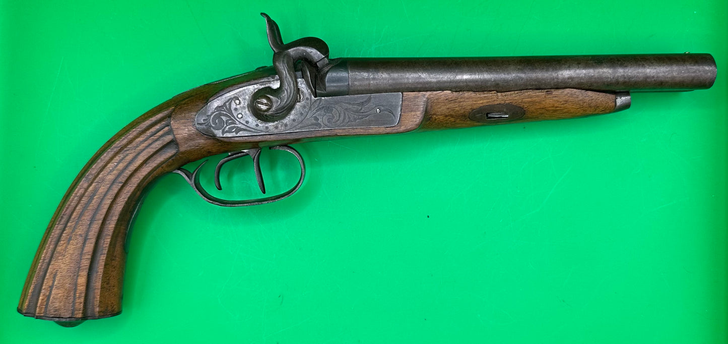 Continental Double Barreled Side By Side Percussion