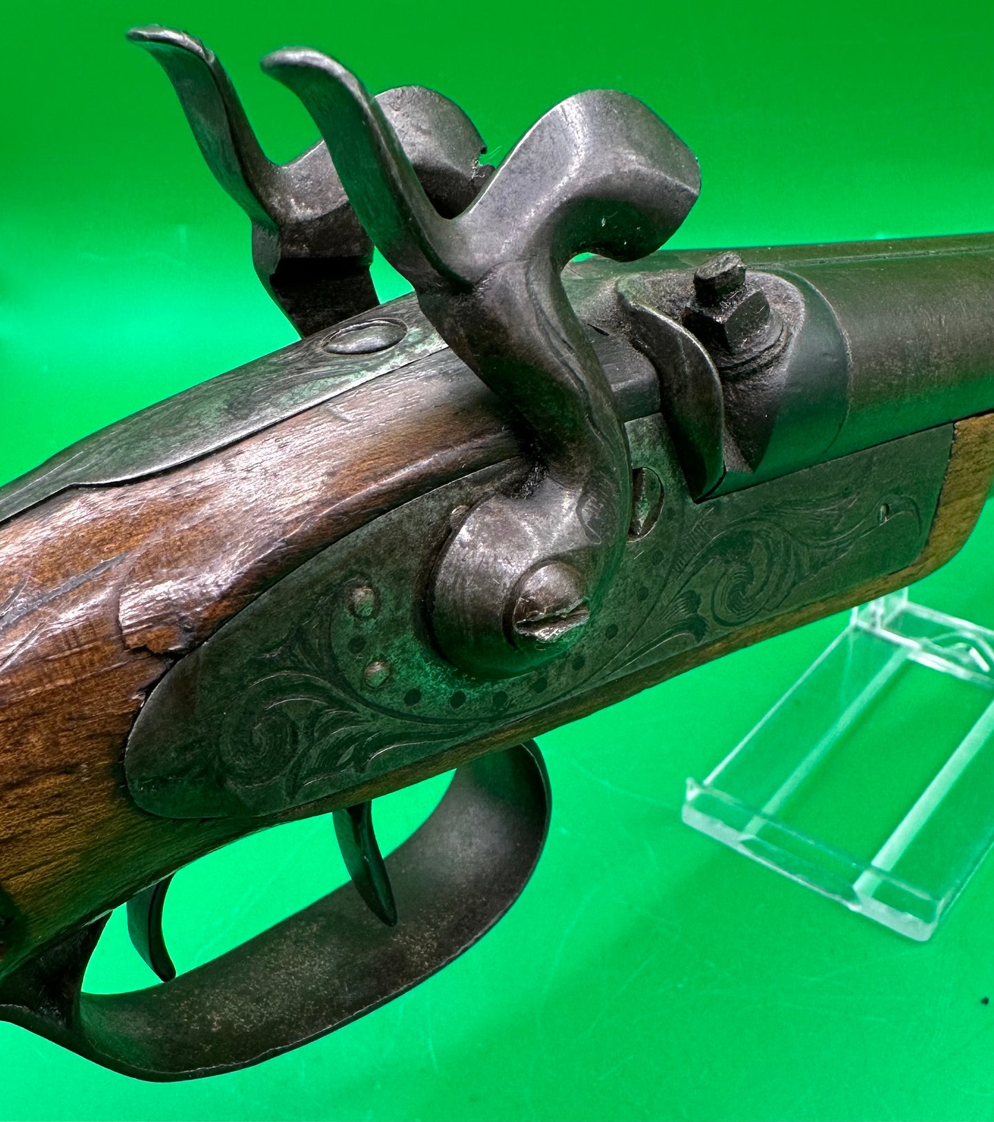 Continental Double Barreled Side By Side Percussion