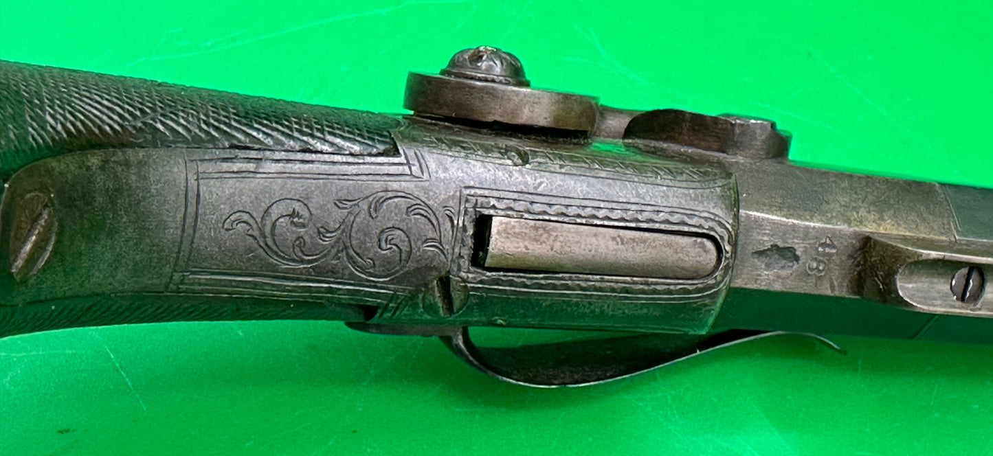 Side Hammer Boxlock Belt Pistol By Smith Of London