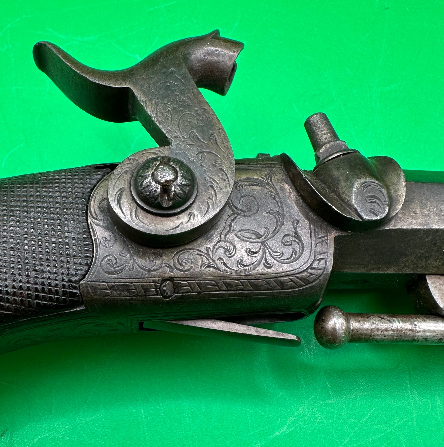 Side Hammer Boxlock Belt Pistol By Smith Of London